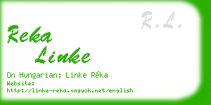 reka linke business card